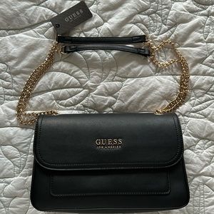 Guess Los Angeles Black Shoulder Bag